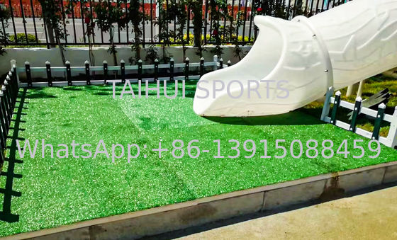 HIC/CFH Certified PE Foam Shock Pad with Water Drainage Performance and Shock Absorbing Safety Underlayment