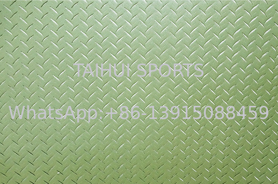 जल निकासी छेद 1.5 मीटर चौड़ाई फुटबॉल मैदानों के लिए शॉक पैड