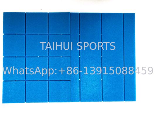 FIFA Standard Artificial Turf Prefabricated PE Foam Shock Pad Underlay 10mm 12mm Water Drainage Soccer Field