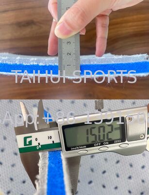 कृत्रिम घास के लिए 3डी फैब्रिक शॉक पैड अंडरले, कुशल जल निकासी, अच्छी शॉक अवशोषण और यूवी प्रतिरोध के साथ