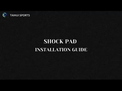 फोम शॉकपैड अंडरले 8 मिमी-20 मिमी आर्टिफिशियल ग्रास स्पोर्ट्स फील्ड के लिए
