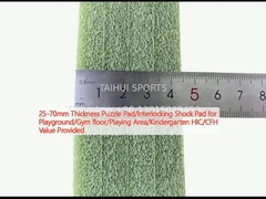 25-70 मिमी मोटाई का पहेली पैड/खेल का मैदान/जिमनास्टिक फर्श/खेल का क्षेत्र/किंडरगार्टन के लिए इंटरलॉकिंग शॉक पैड मूल्य प्रदान किया गया